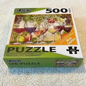 Wine Time! Fun 500 piece puzzle 🧩🍷